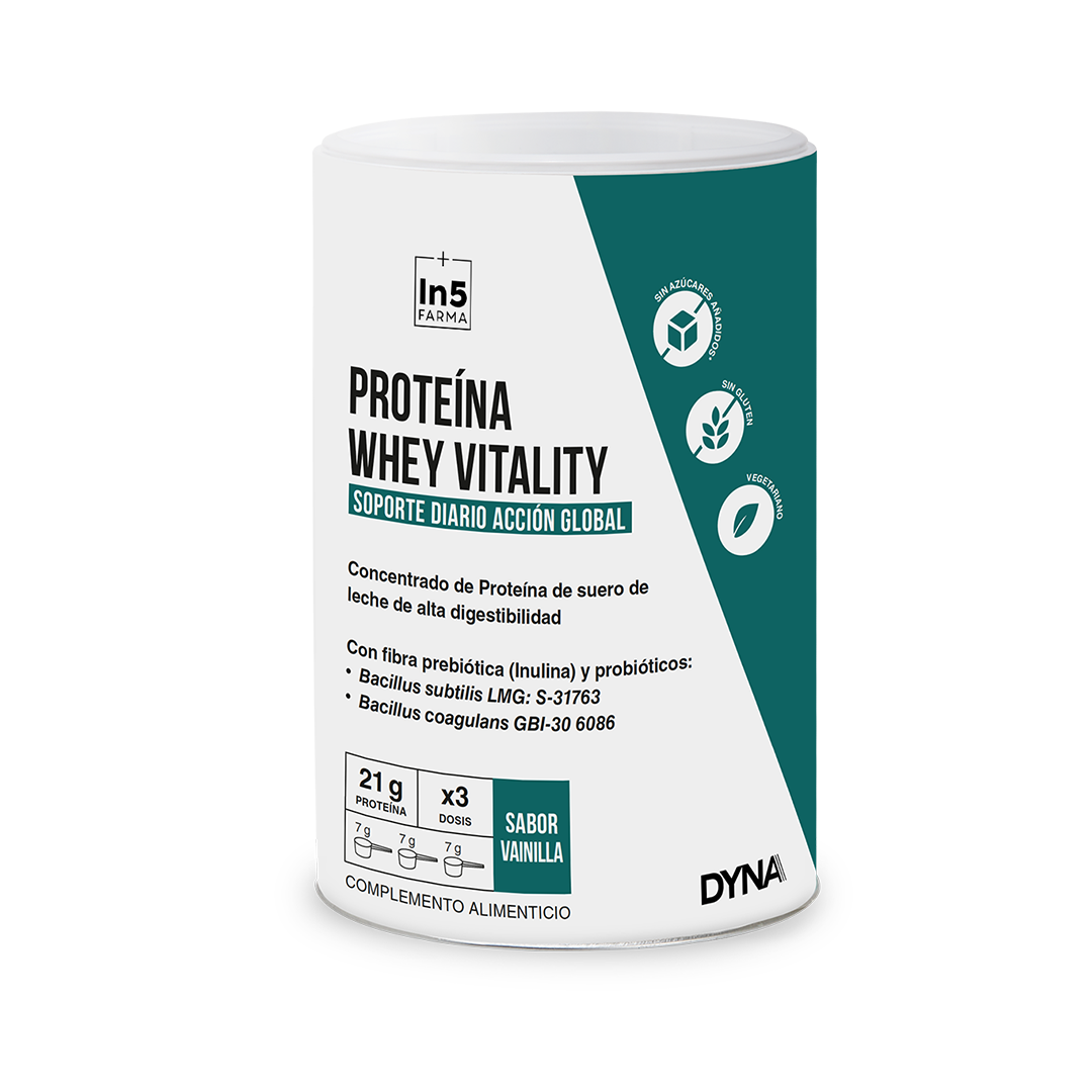 Proteína whey vitality vainilla 300 g