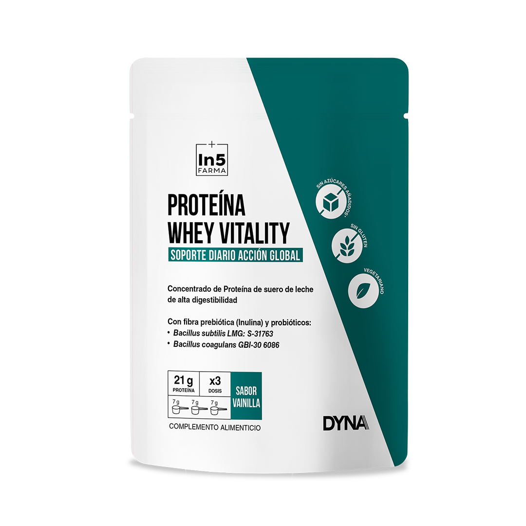 Proteína whey vitality vainilla 500 g