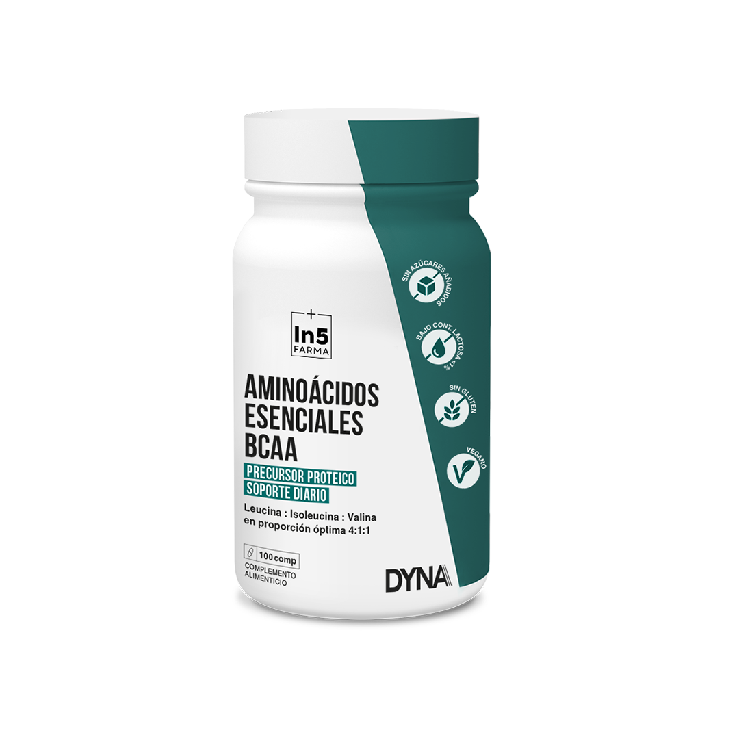 Aminoácidos esenciales BCAA 100 comprimidos