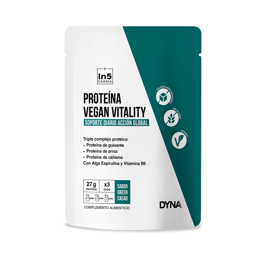 Proteína vegan vitality green cacao 500 g